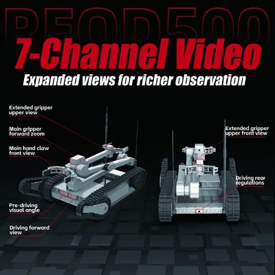 X-Y-Z Coordinate Robotic Arm Medium Sized EOD Robot