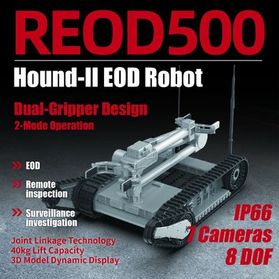 X-Y-Z Coordinate Robotic Arm Medium Sized EOD Robot