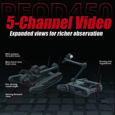 Compact EOD Robot Lightweight Bomb Disposal Robot