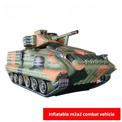 M2A2 Piyade Arabası Şişme Orman Büyük Çiçek 1/1 Özel Ürün Klip Ağı