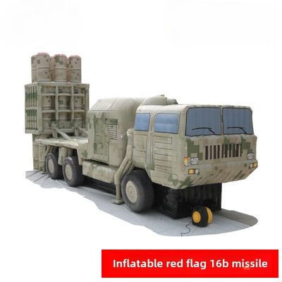 Açık Hava Egzersiz Simülasyonu Hongqi 16B Füze Aracı Dijital Çöl Kamuflajı 1/1 Özel Ürün Oxford Kumaş