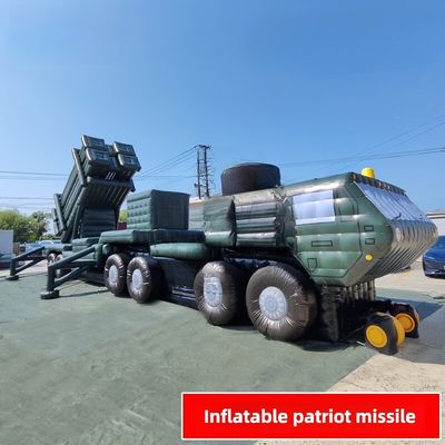 Hava Savunma Füze Aracı Şişme Patriot 1/1 Özel Ürün Oxford Kumaş