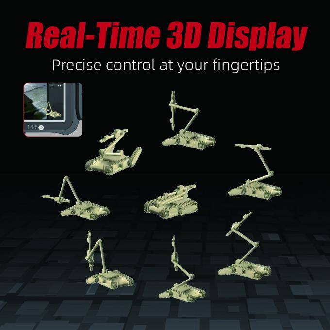 X-Y-Z Koordinat Kollu Orta EOD Robotu 2